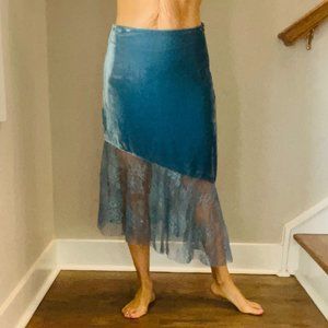 FREE PEOPLE | Lacey Midi Skirt